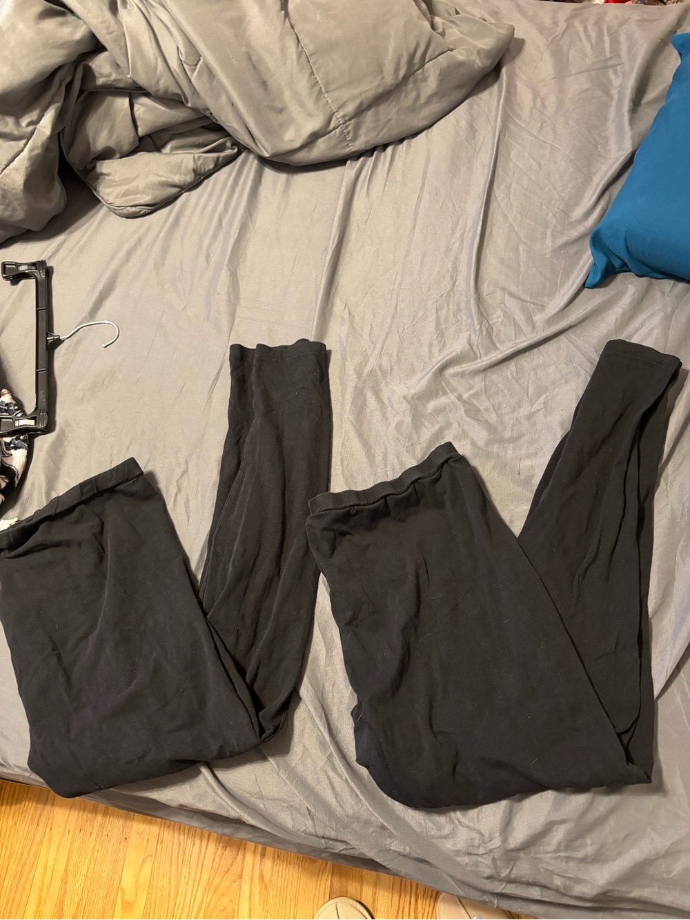 Primark Black Leggings/Tights 2-Pack Size Large – Bundle Deal
